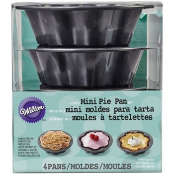Mini Wave Pie Pan Set/4